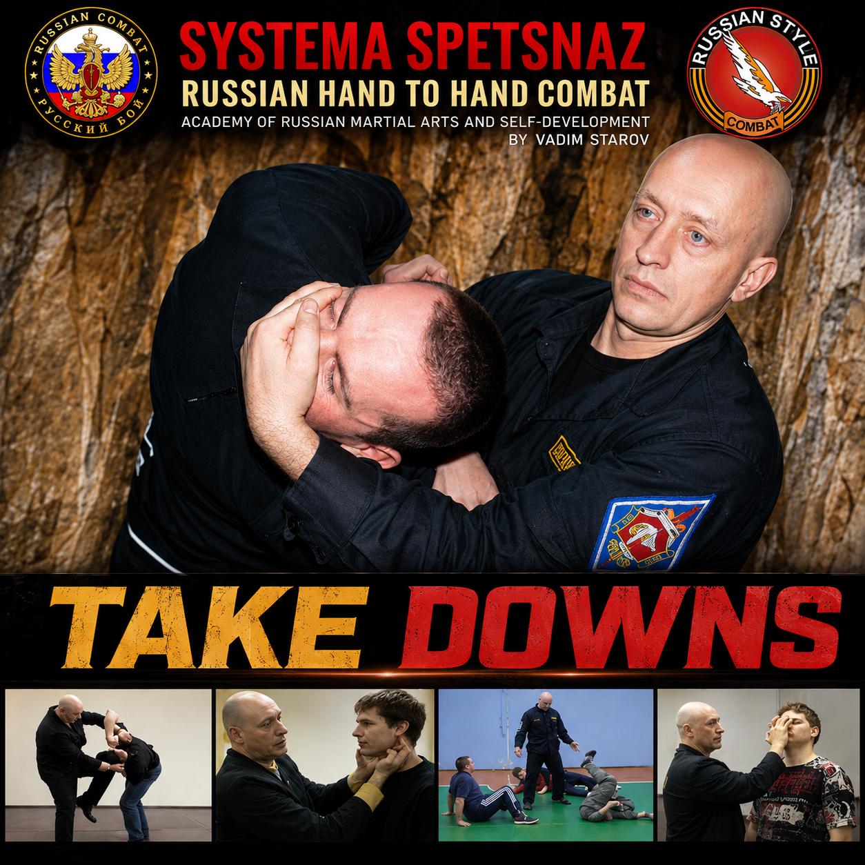Systema Spetsnaz 8 Takedowns by Vadim Starov (On Demand)