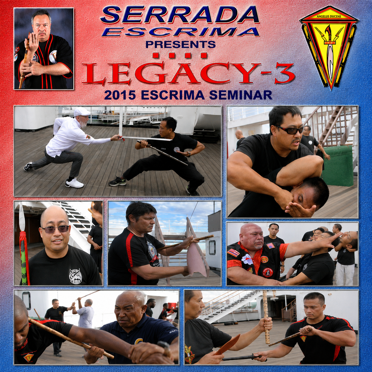Seminario Serrada Escrima Legacy 3 Volumen 1 (Bajo Demanda)