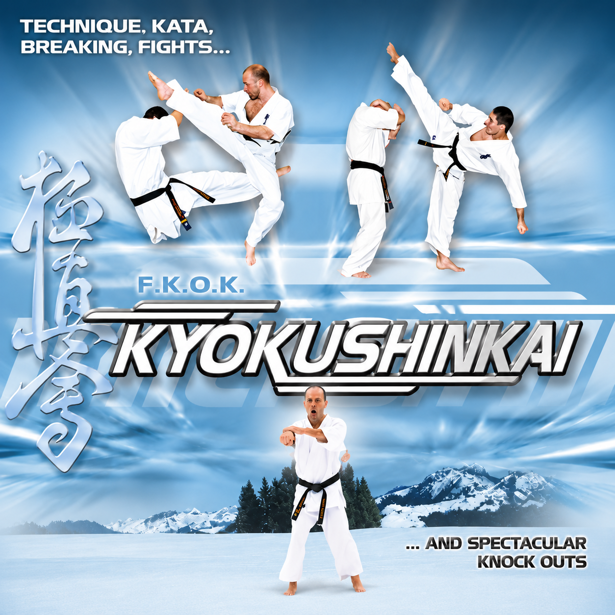Técnicas de Karate Kyokushinkai, Kata Bertrand Kron (Bajo Demanda)