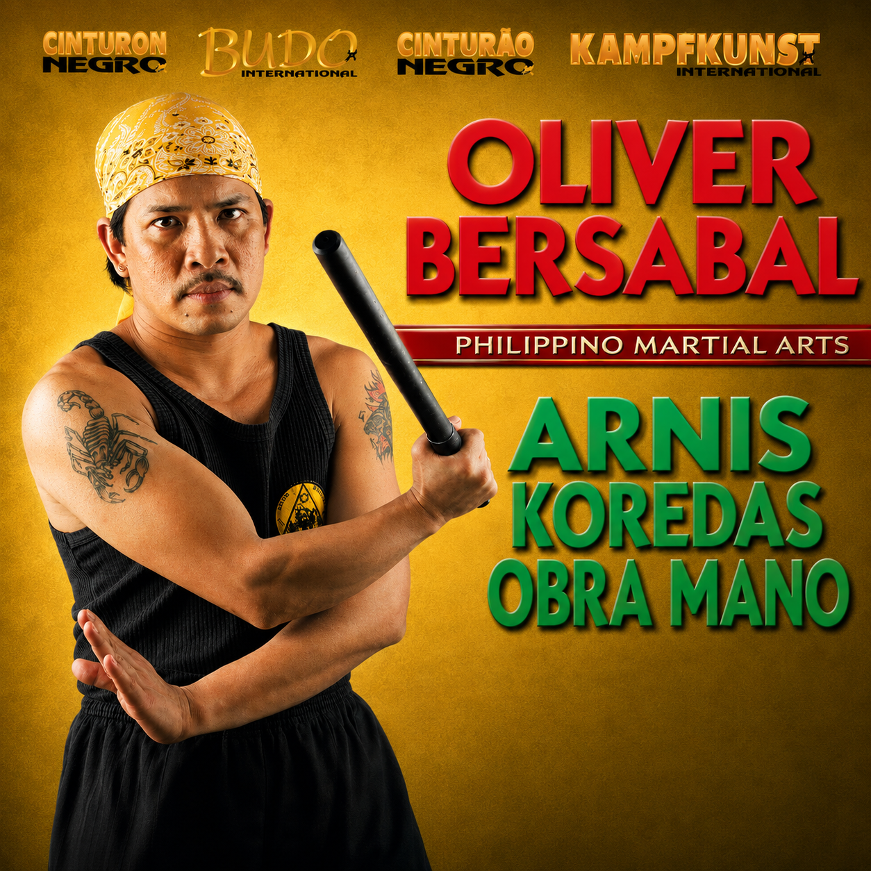 Arnis Koredas by Oliver Bersabal (On Demand)