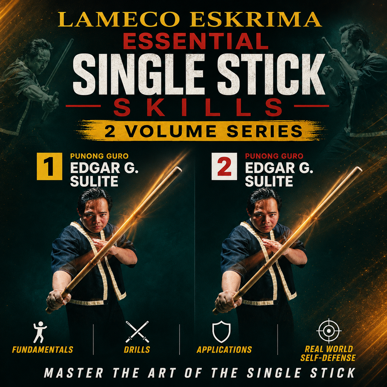 Lameco Eskrima Essential Single Stick Skills (On Demand)