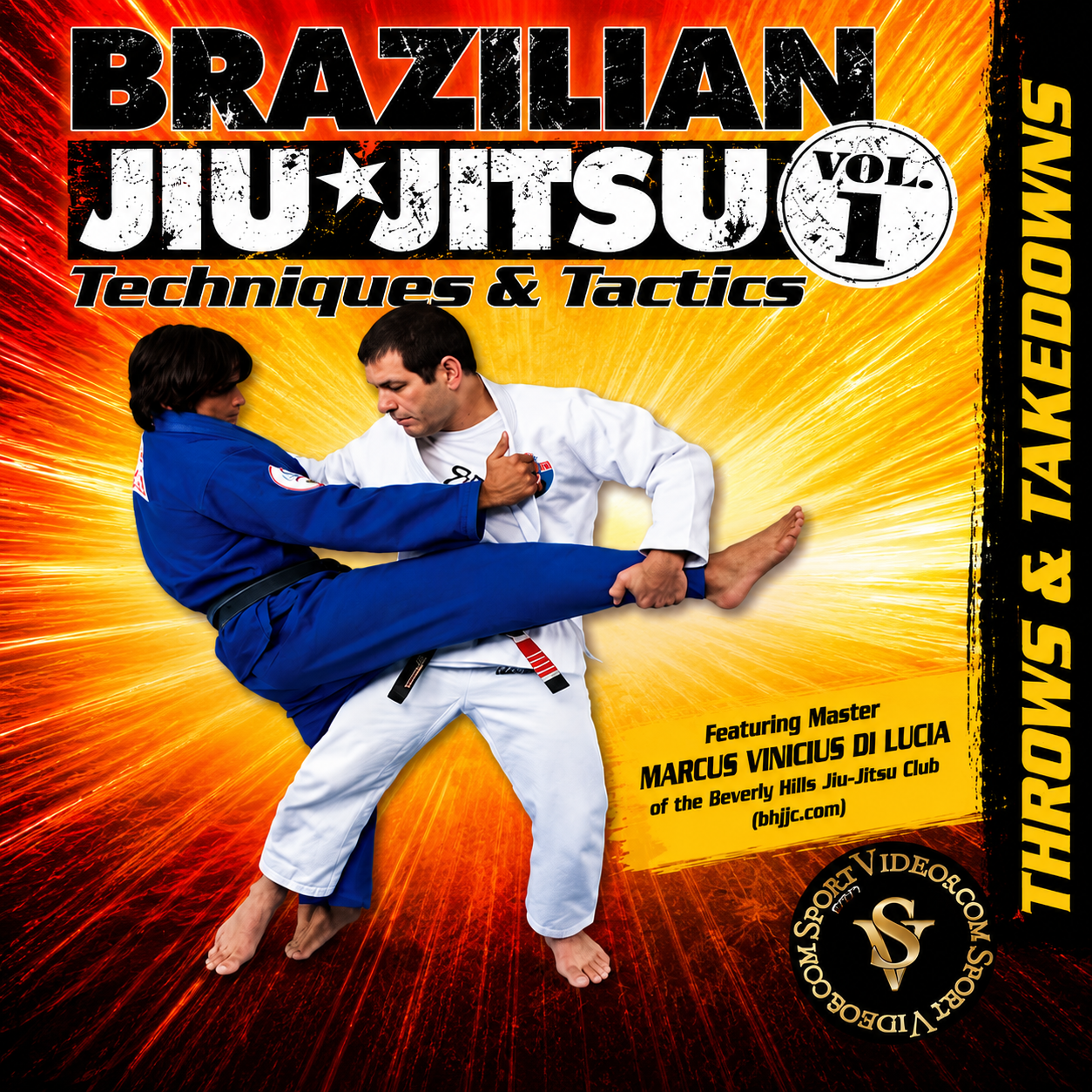 Throws and Takedowns by Marcus Vinicius Di Lucia (On Demand)