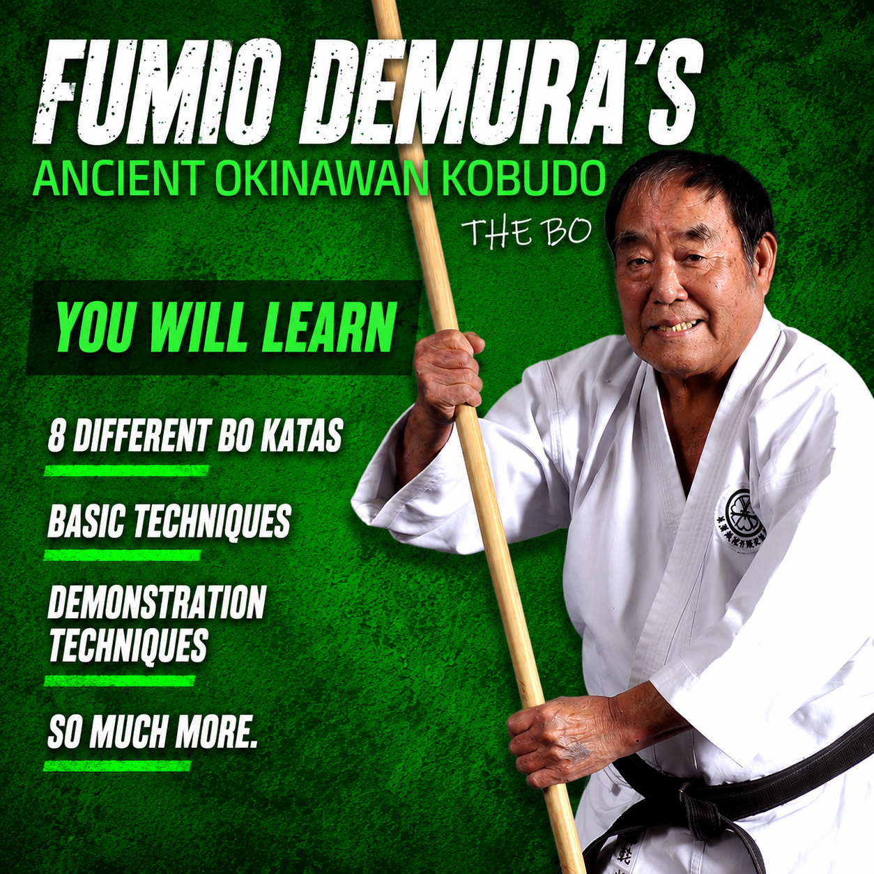 Okinawan Kobudo: Bo by Fumio Demura (On Demand)