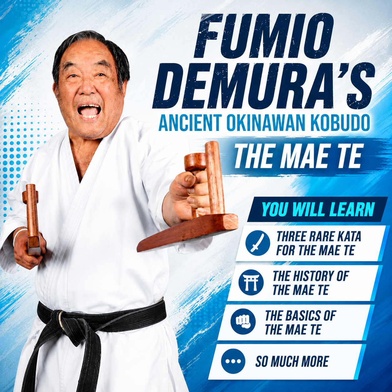 Kobudo de Okinawa: Mae Te de Fumio Demura (bajo demanda)