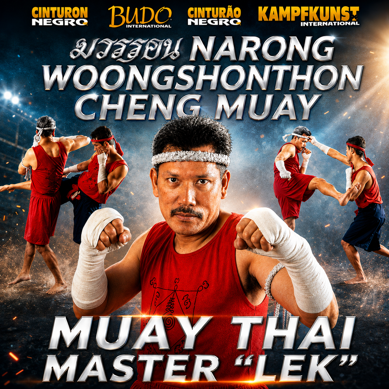 Narong Woongshonthon Cheng Muay with Khru Lek (On Demand)