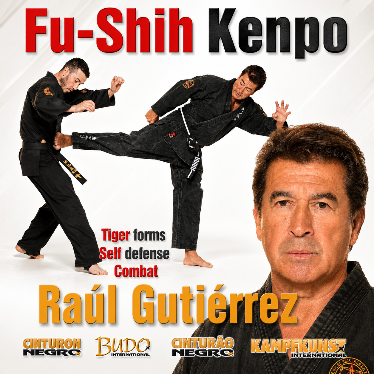 Fu Shih Kenpo Vol 2 Formas del tigre y defensa personal por Raúl Gutiérrez (Bajo demanda)