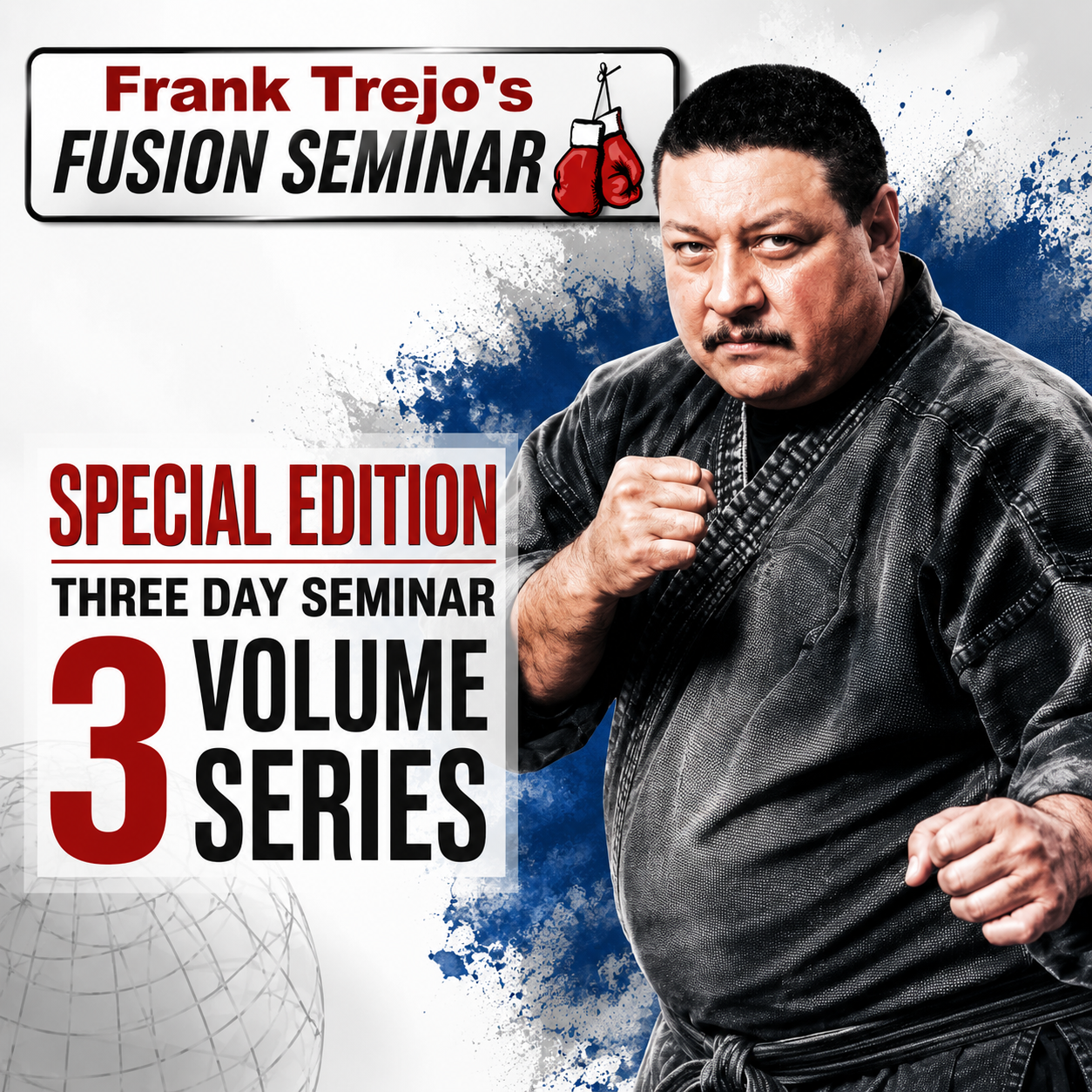 Kenpo Fusion Seminar 3 Vol Series by Frank Trejo (On Demand)