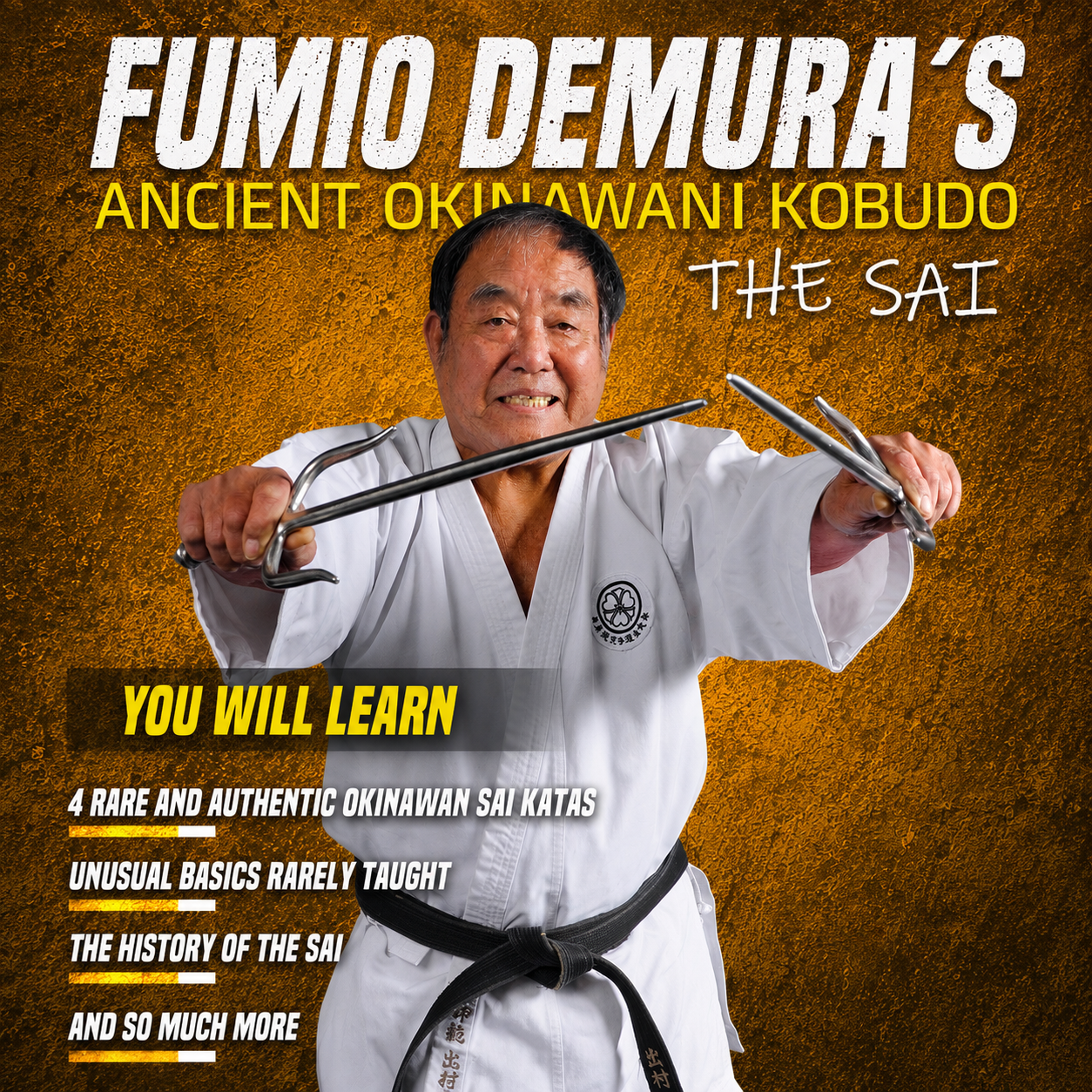 Okinawan Kobudo: Sai by Fumio Demura (On Demand)