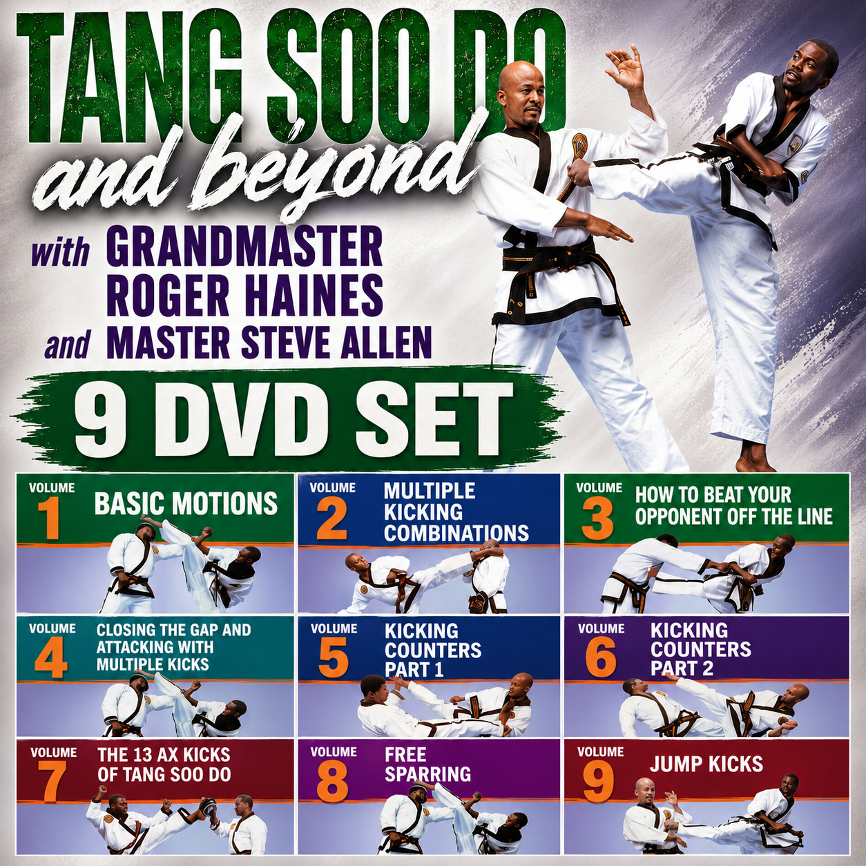 Tang Soo Do & Beyond 9 DVD Set by Roger Haines
