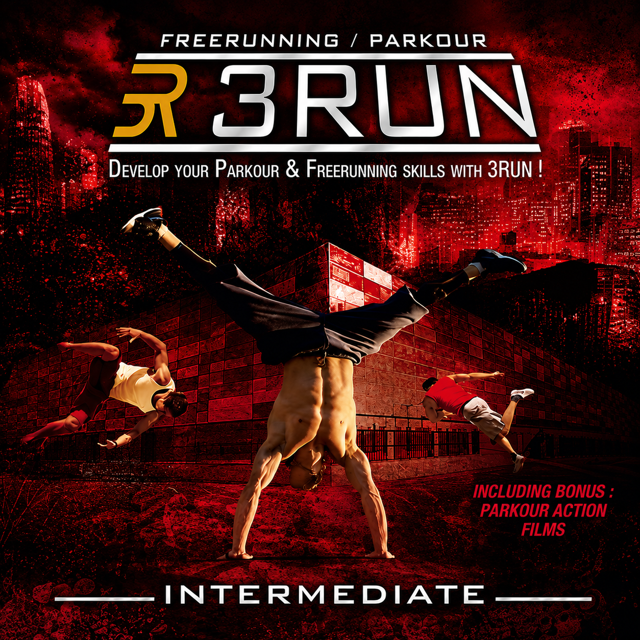 Freerunning & Parkour Intermediate by Group 3RUN (On Demand)