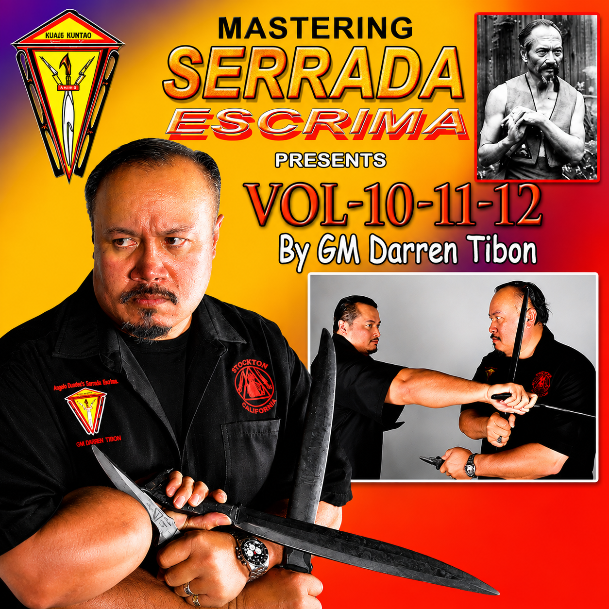 Mastering Serrada Escrima Vol 10-12 Darren Tibon (On Demand)