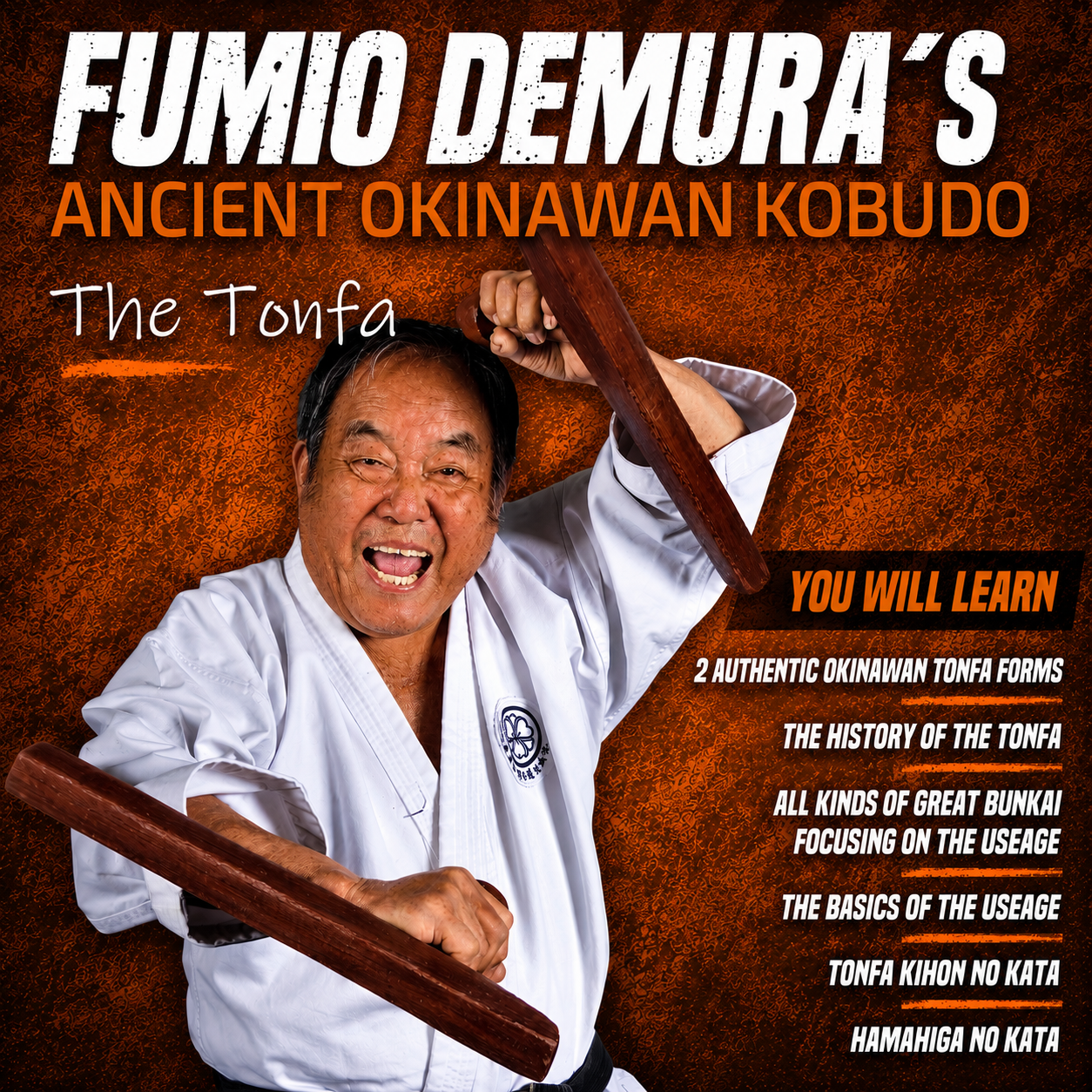 Okinawan Kobudo: Tonfa by Fumio Demura (On Demand)