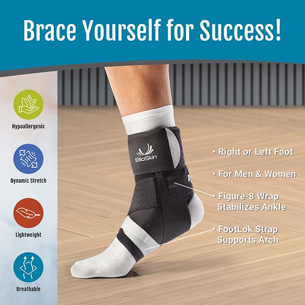 TriLok Ankle Brace by Bioskin