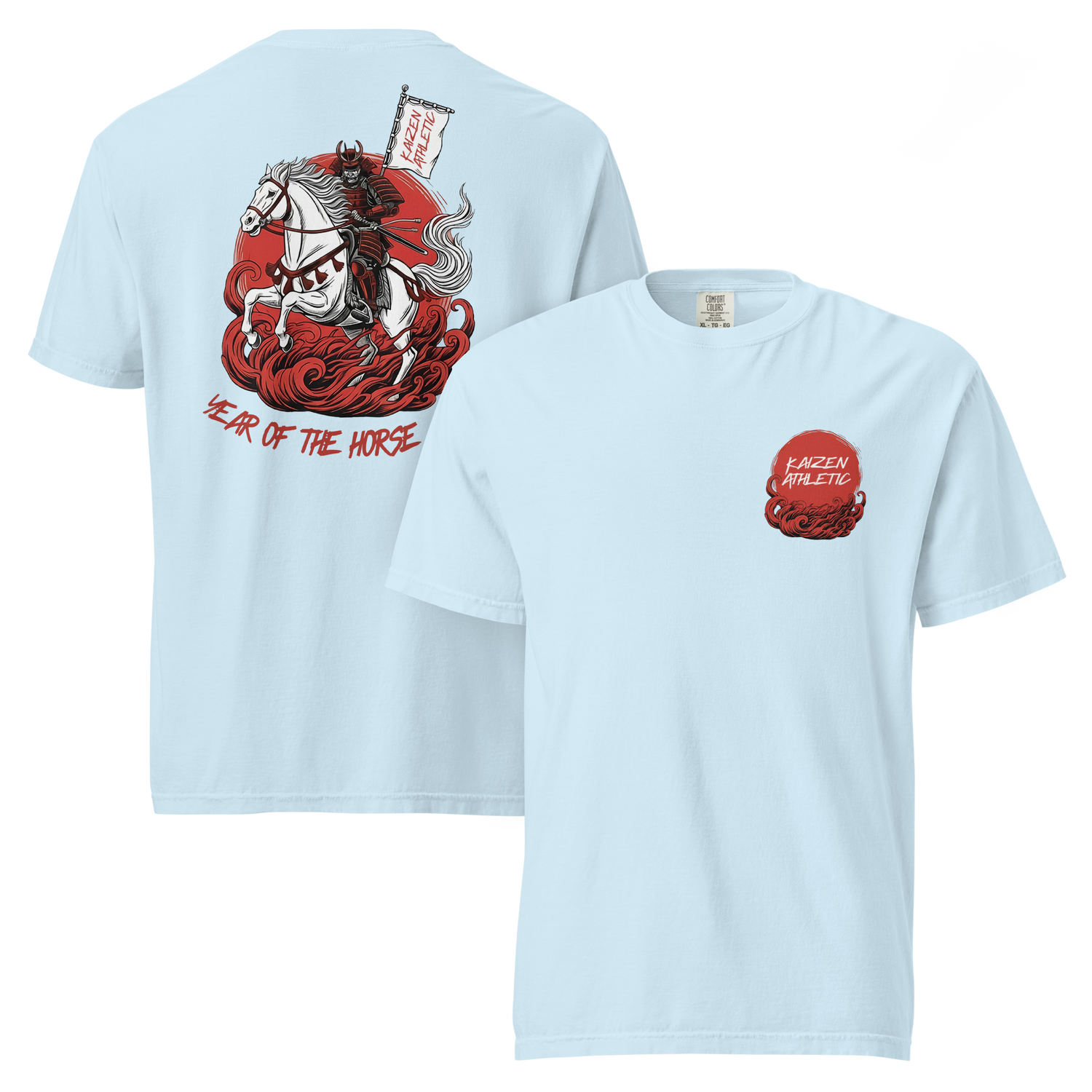 2026 Year of the Horse Garment-Dyed Heavyweight T-Shirt by Kaizen Athletic