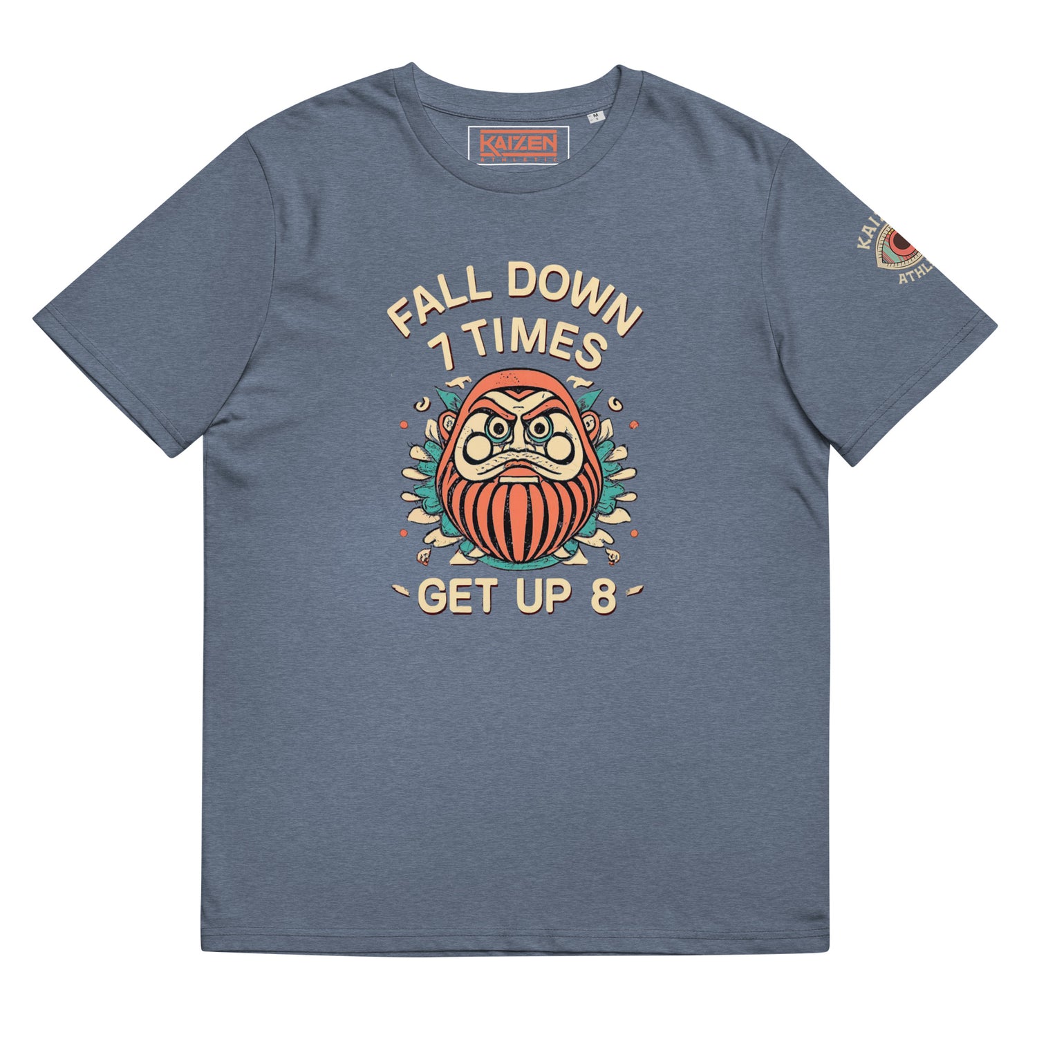 Fall Down Unisex Organic Cotton T-Shirt by Kaizen Athletic