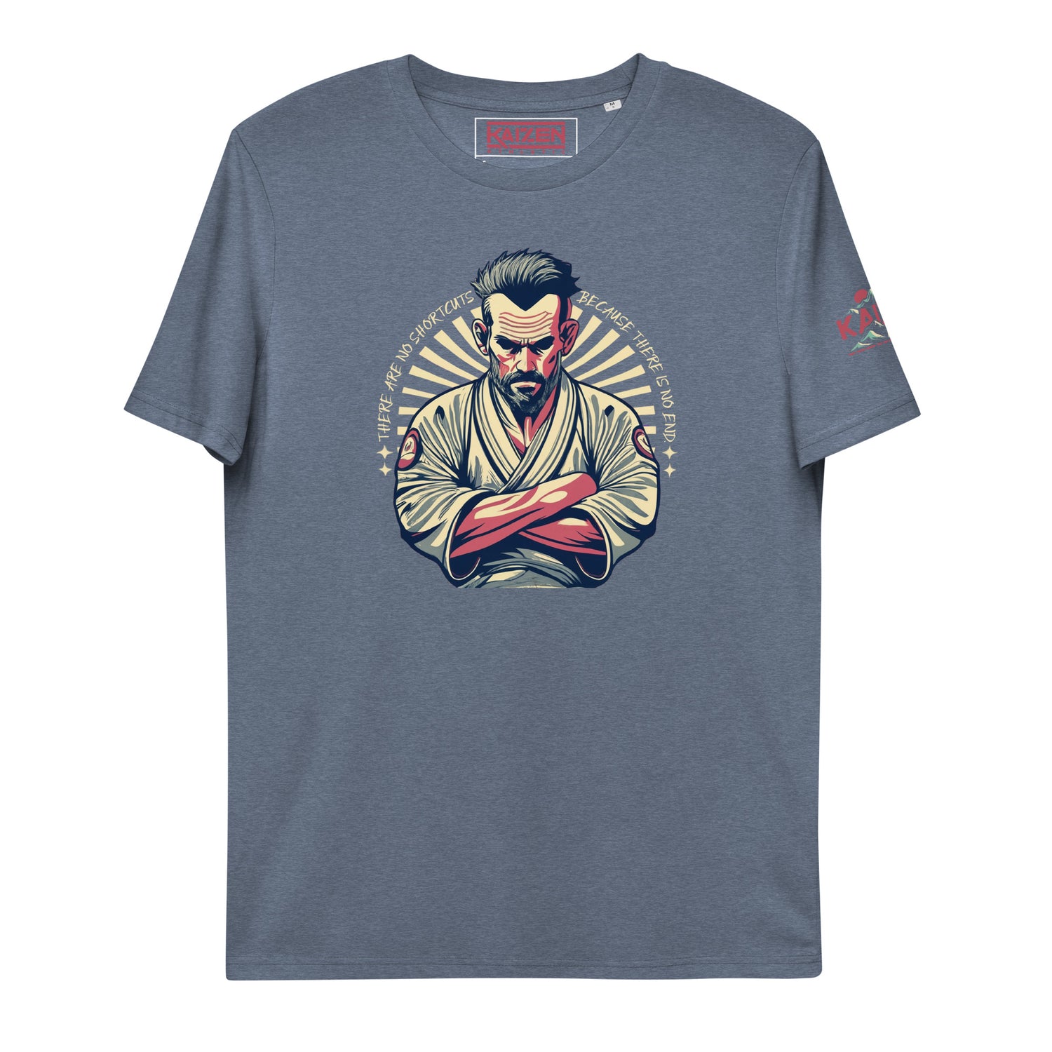 No Shortcuts Unisex Organic Cotton T-Shirt by Kaizen Athletic