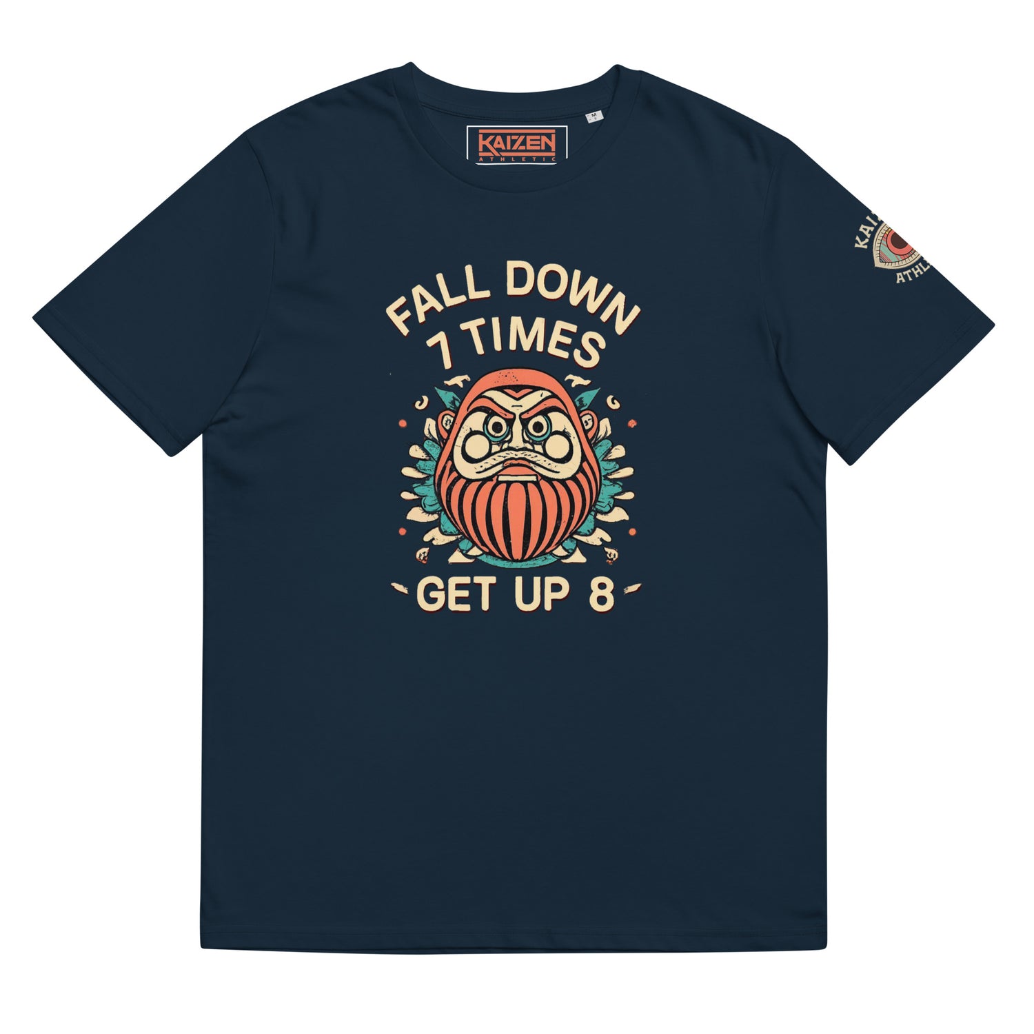 Fall Down Unisex Organic Cotton T-Shirt by Kaizen Athletic