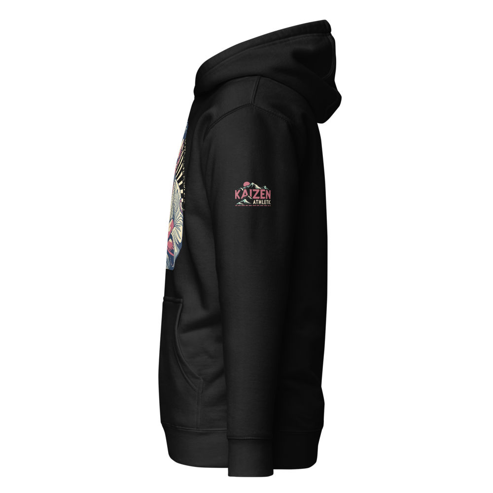 Sudadera con capucha unisex Sin atajos de Kaizen Athletic