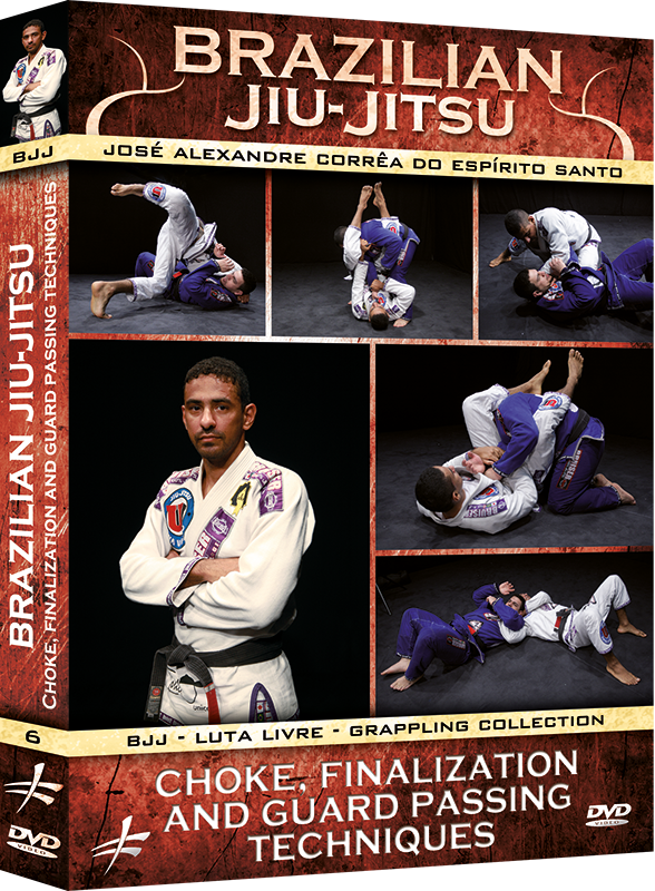 BJJ Chokes, Submissions & Guard Passes DVD by Jose Alexandre Correa - Budovideos Inc