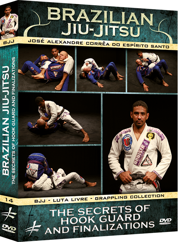 BJJ Secret of Hook Guard & Submissions DVD by Jose Alexandre Correa - Budovideos Inc