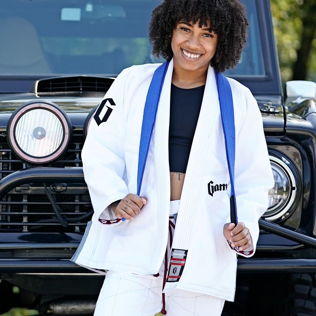 Gameness Women Pearl Gi V.2 (Pink, Violet or Blue) - Budovideos Inc