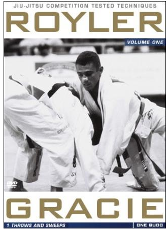 Royler Gracie Competition Tested Techniques DVD 1: Throws and Sweeps - Budovideos Inc