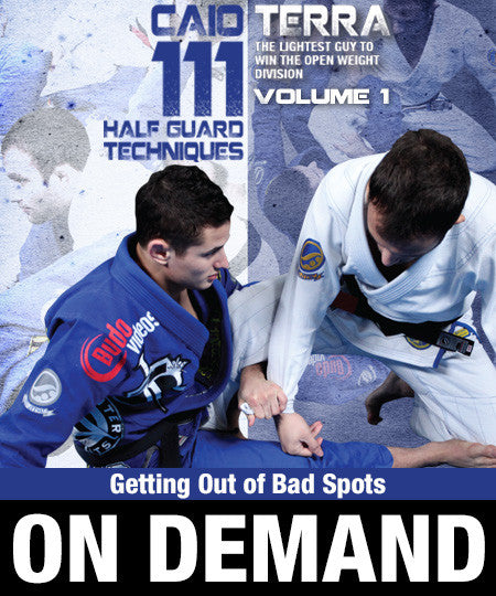 111 Half Guard Techniques Vol 1 by Caio Terra (On Demand) - Budovideos Inc