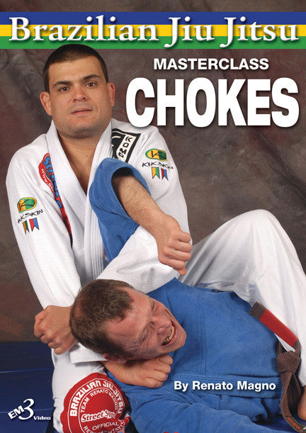 Brazilian Jiu-jitsu: Materclass Chokes DVD by Renato Magno - Budovideos Inc