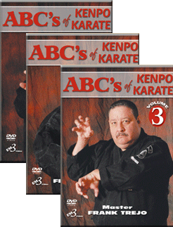 ABCs of Kenpo Karate 3 DVD Set by Frank Trejo - Budovideos Inc