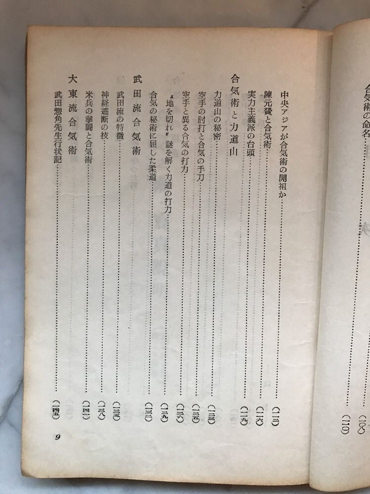 Aiki no Jutsu Book By Ichiro Tateyama (Preowned) - Budovideos Inc