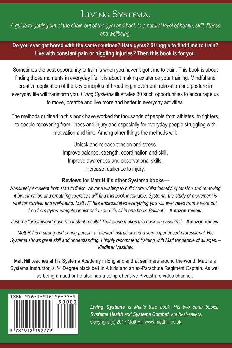 Living Systema Book by Matt Hill - Budovideos