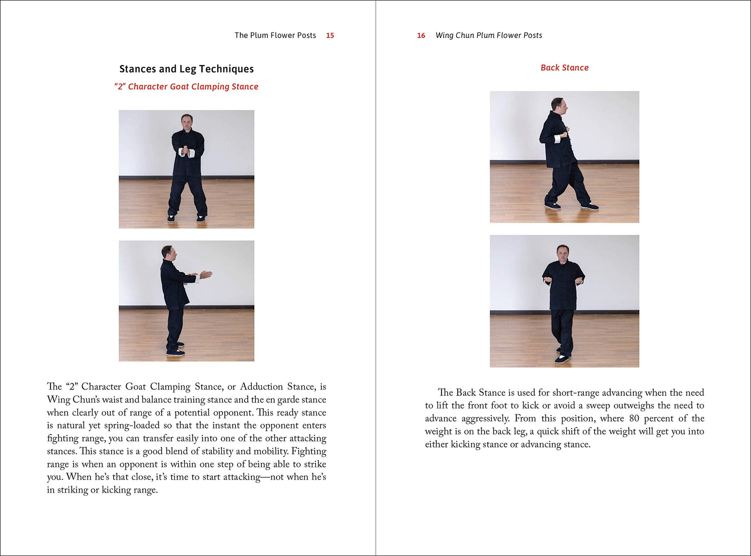 Wing Chun Plum Flower Posts: Advancing the Legwork of the Wooden Dummy Book by Wayne Belonoha - Budovideos Inc