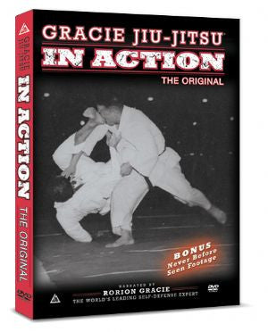 Gracie Jiu-jitsu In Action Vol 1 DVD - Budovideos Inc