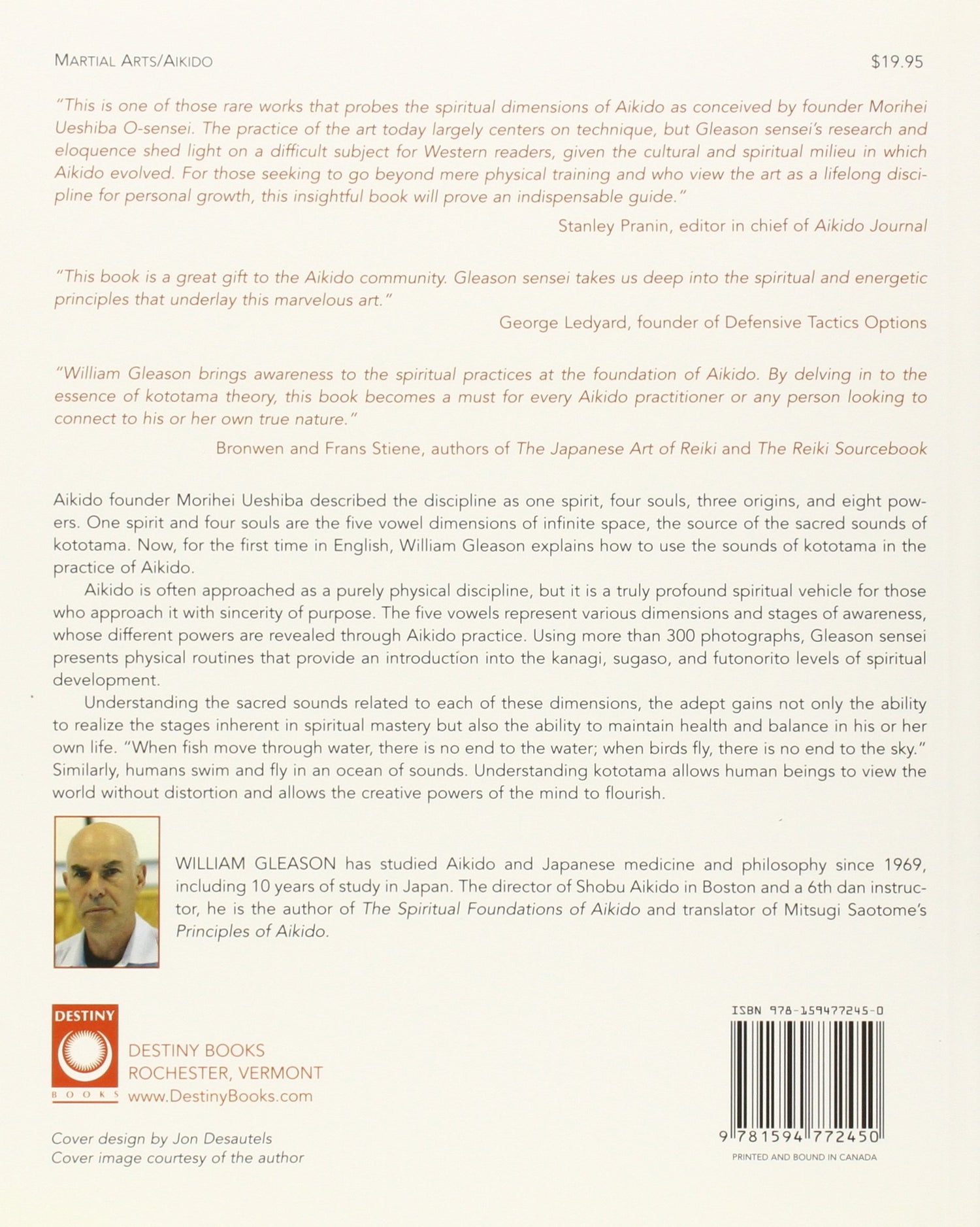 Aikido and Words of Power: The Sacred Sounds of Kototama Book by William Gleason - Budovideos Inc