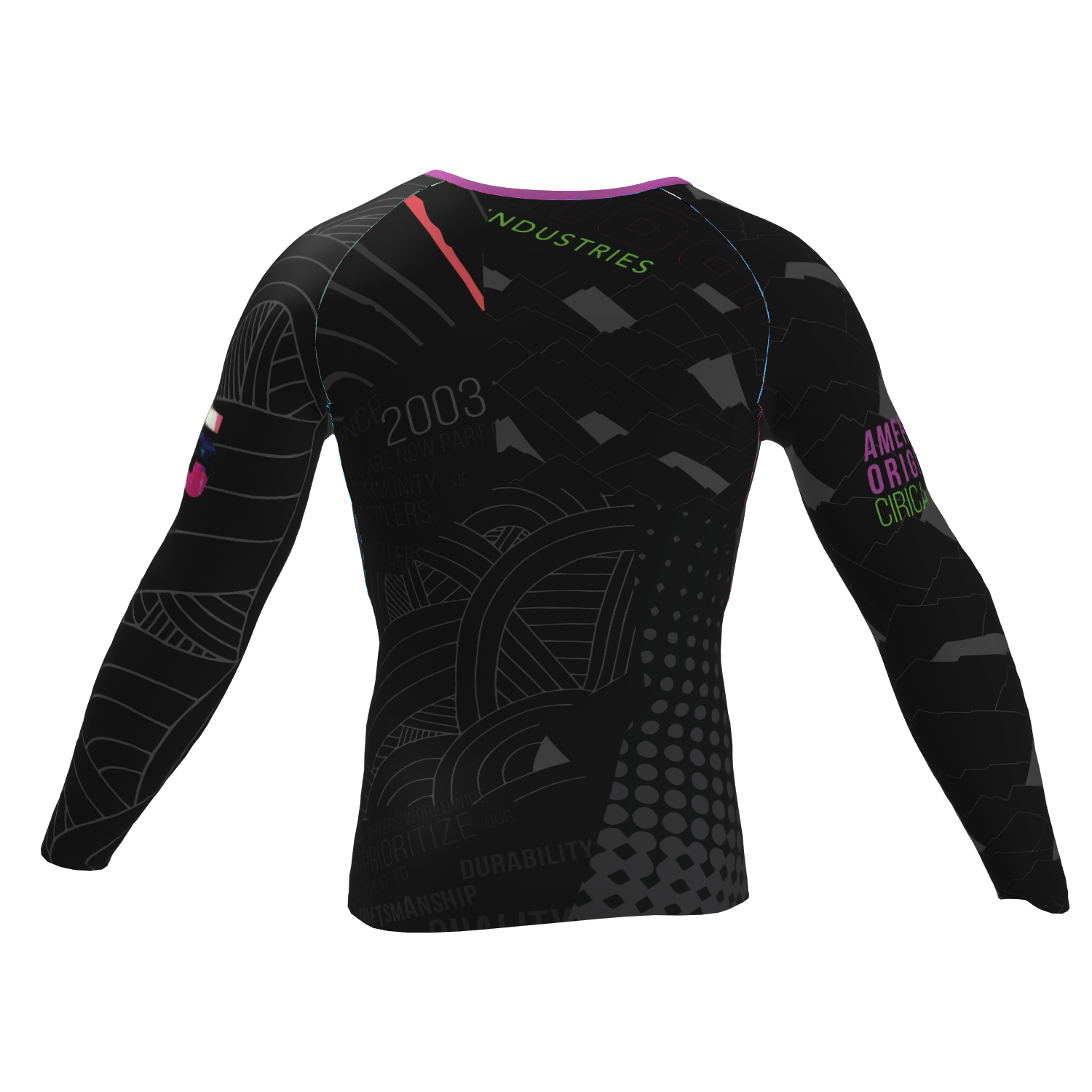 Acid Gambit Long Sleeve Rashguard by Nogi Industries