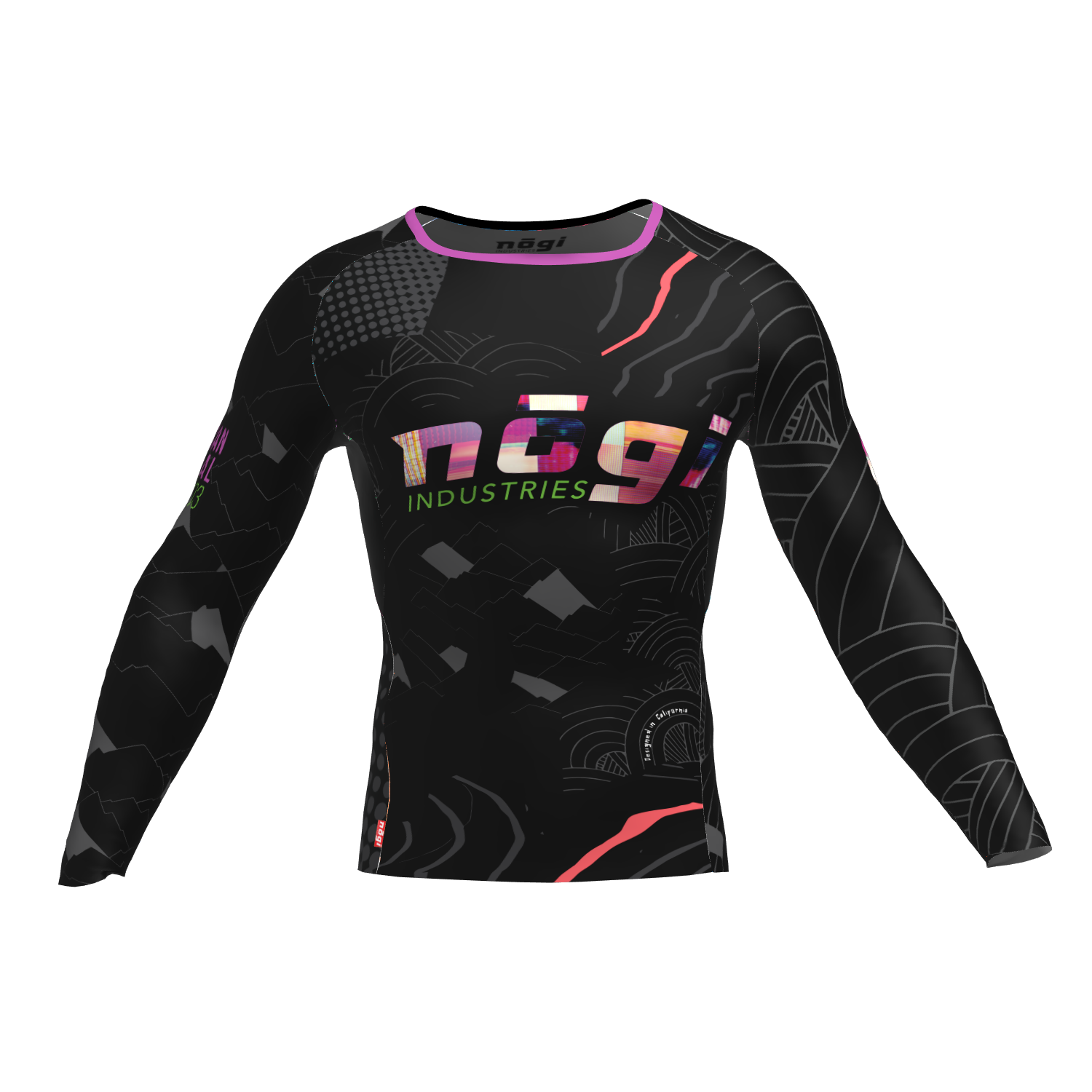 Acid Gambit Long Sleeve Rashguard by Nogi Industries