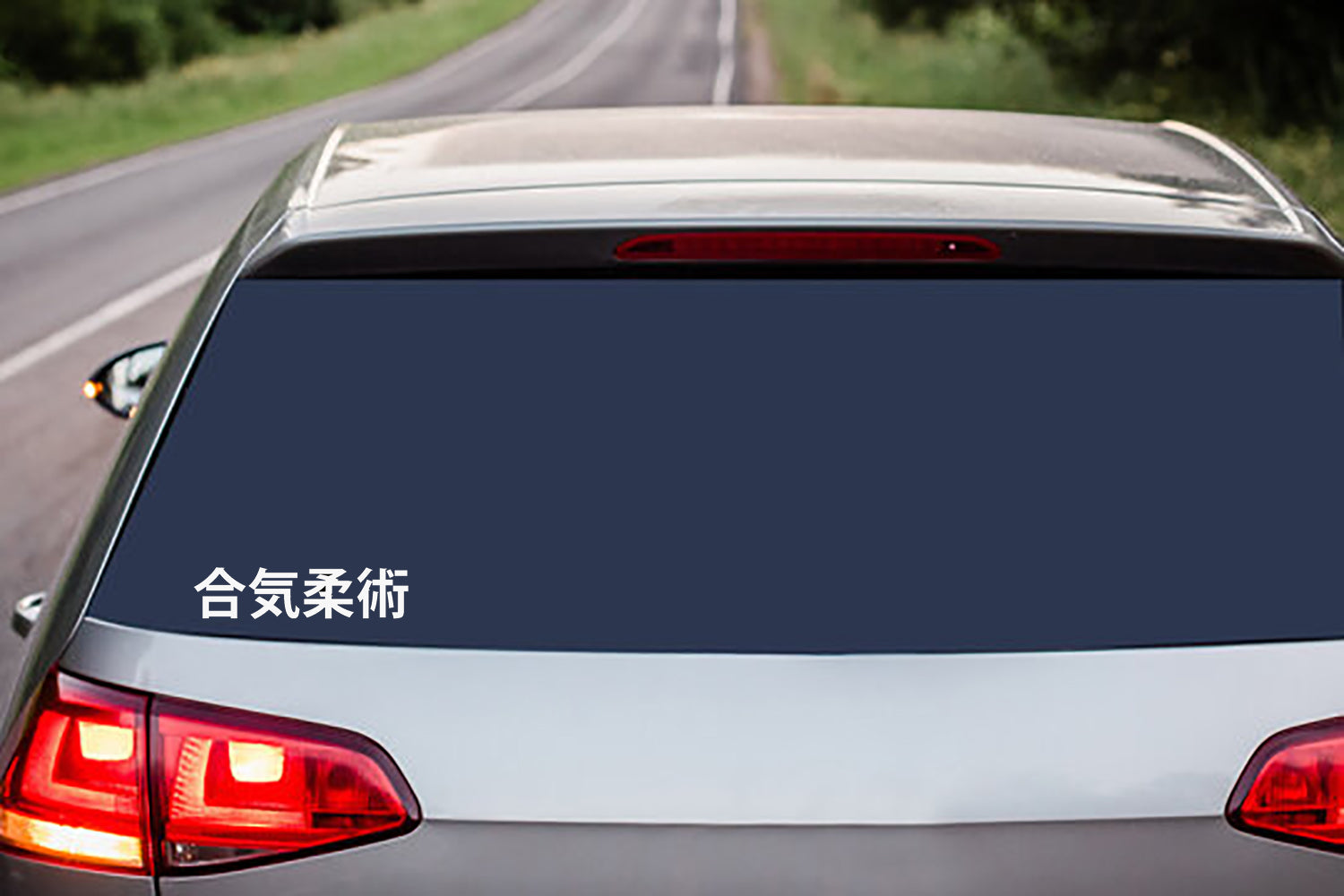 Aikijujutsu Kanji Vinyl Decal Sticker