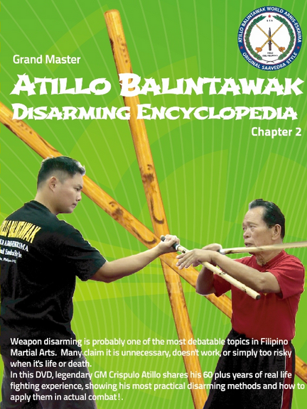 Atillo Balintawak Disarming Encyclopedia DVD Chapter 2 - Budovideos Inc