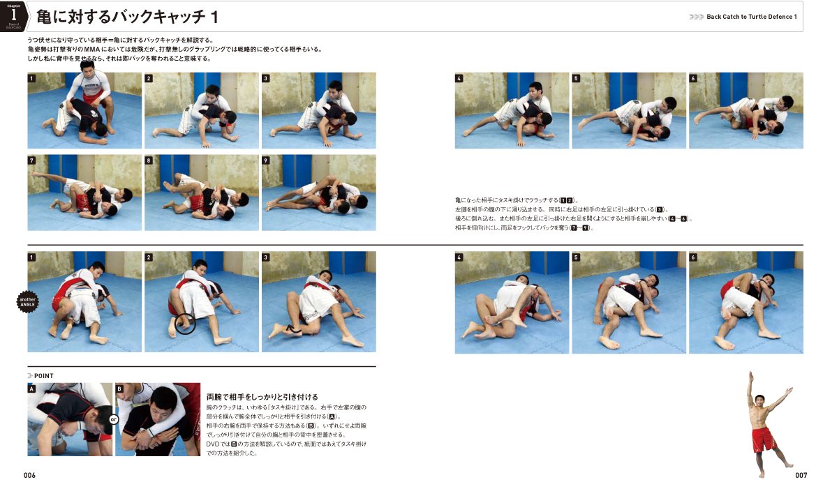 Back Control & Choke Book & DVD by K Taro Nakamura (Preowned) - Budovideos Inc