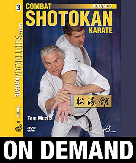 Combat Shotokan Karate Vol-3 by Tom Muzila (On Demand) - Budovideos Inc