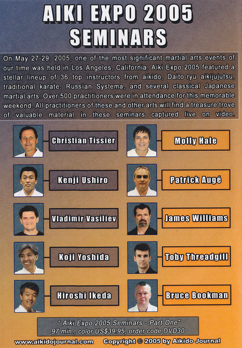 Aiki Expo 2005 Seminars Part 1 DVD (Preowned) - Budovideos Inc