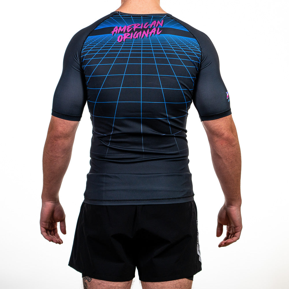 Rash Guard de manga corta Crystal Vision