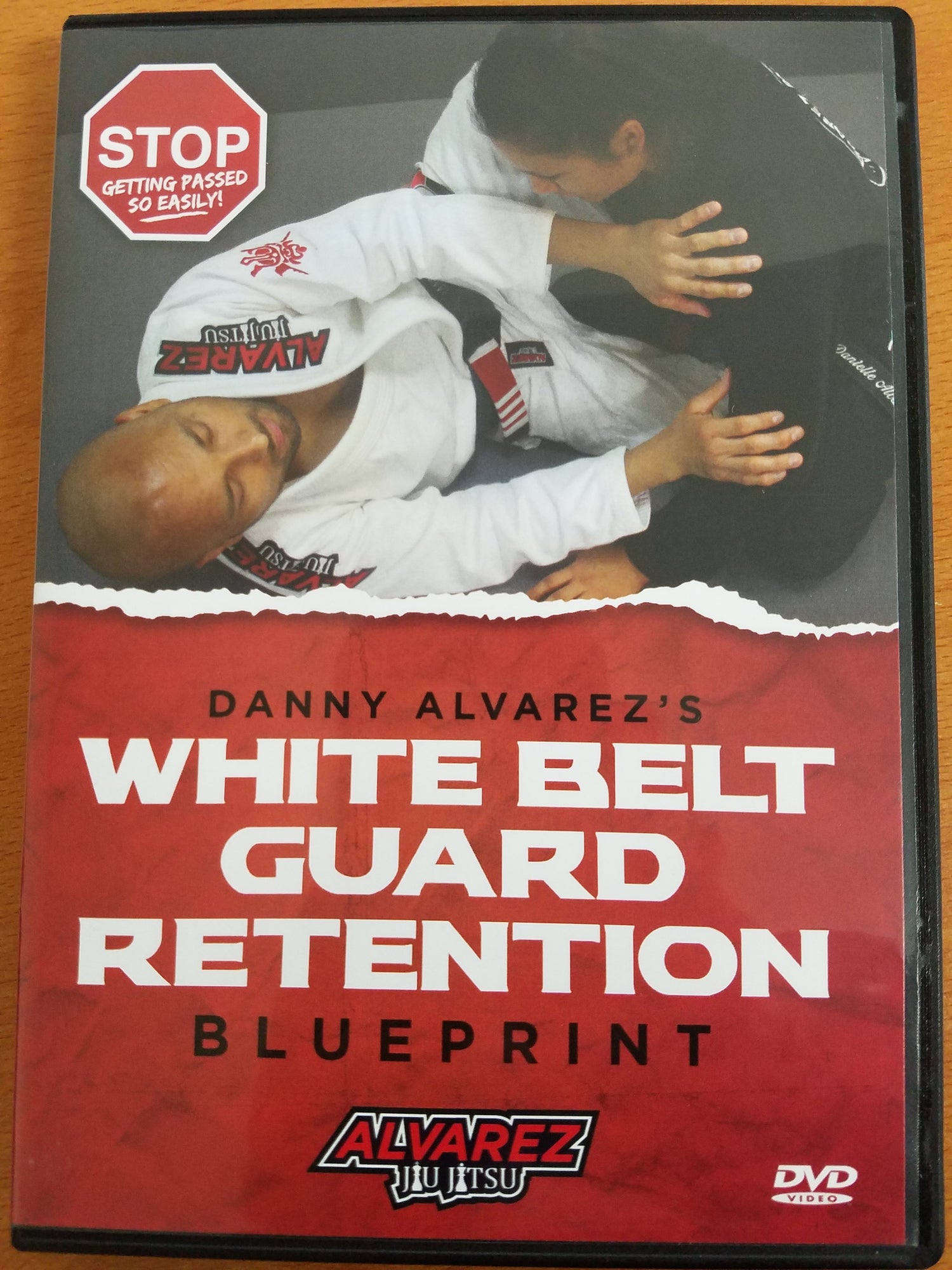 White Belt Guard Retention Blueprint 2 DVD Set by Danny Alvarez - Budovideos Inc