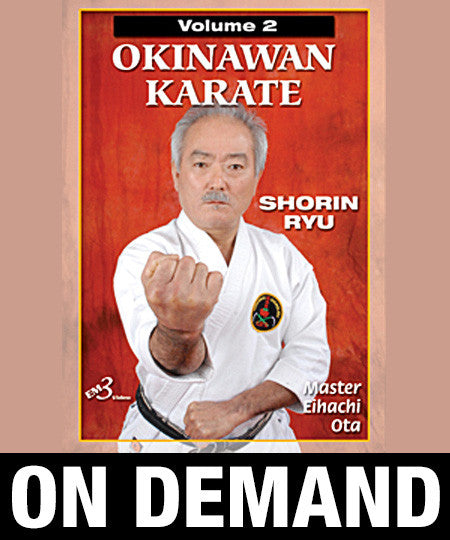 Okinawan Karate Shorin Ryu Vol-2 by Eihachi Ota (On Demand) - Budovideos Inc