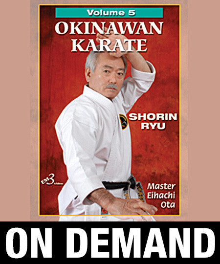 Okinawan Karate Shorin Ryu Vol-5 by Eihachi Ota (On Demand) - Budovideos Inc