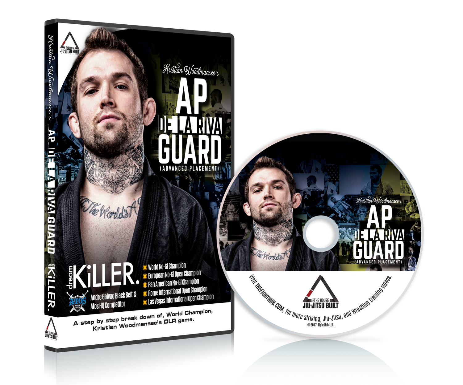 AP De la Riva Guard DVD with Kristian Woodmansee - Budovideos Inc