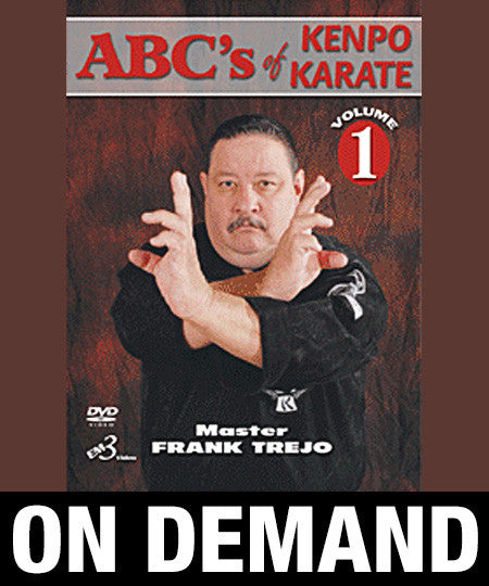 ABC's of Kenpo Karate Volume 1 by Frank Trejo (On Demand) - Budovideos Inc