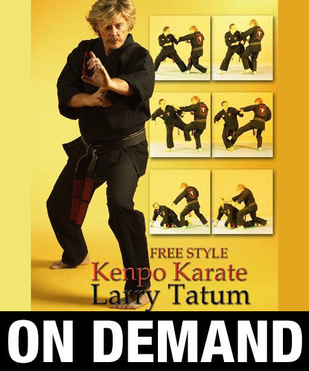 Free Style Kenpo by Larry Tatum (On Demand) - Budovideos Inc