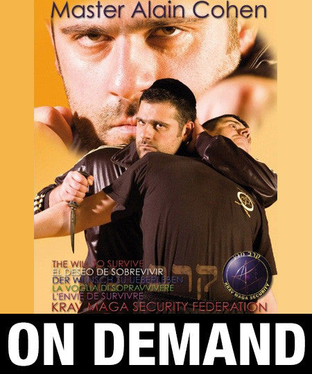 IDS Krav Maga The Will to Survive by Alain Cohen (On Demand) - Budovideos Inc