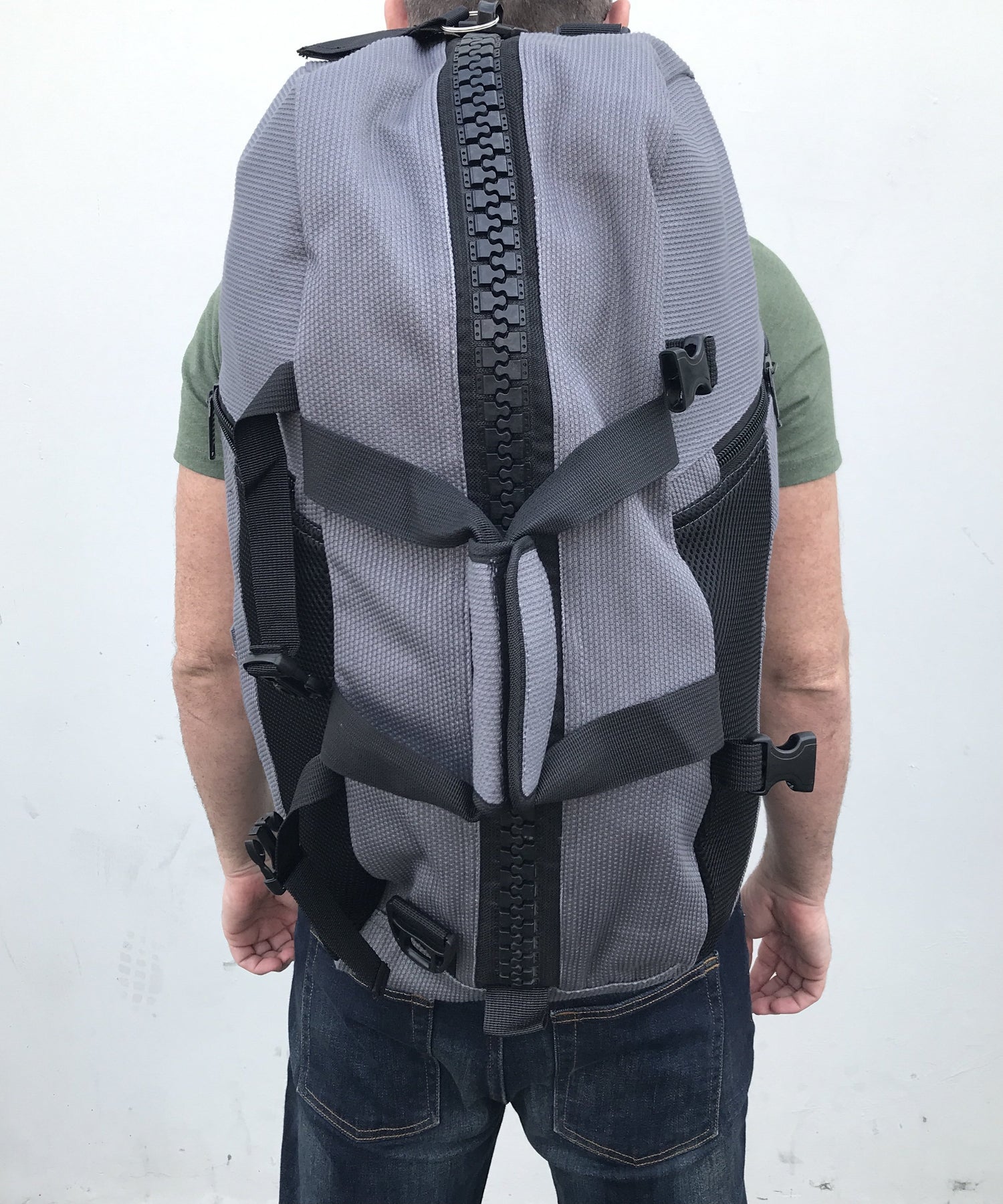 Nogi Tyme 3 Way Convertible Large Gear Bag - GRAY OR BLACK - Budovideos